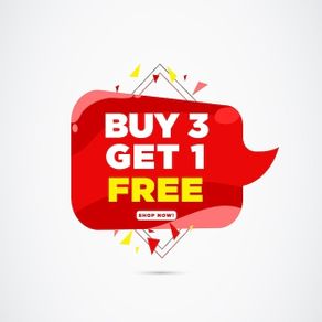 Buy any 3 items and get a 4th free