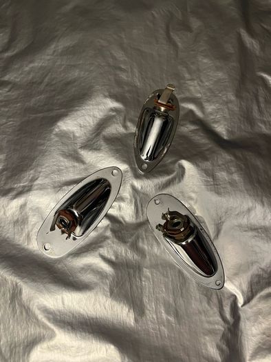 Guitar knobs Switchcraft jack socket neck plate knob for Stratocaster telecaster fender Jackson Ibanez esp Gibson charvel electric guitar parts accessories