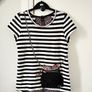 Jessica Simpson girl top with front zip pocket - size L Age 10-12 Image 2