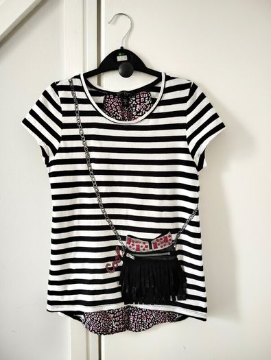 Jessica Simpson girl top with front zip pocket - size L Age 10-12