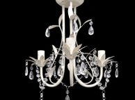 main image for ad Crystal Pendant Ceiling Lamp Chandeliers 4 pcs Elegant White