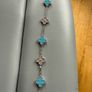 Natural Stone Clover Bracelet Image 2