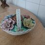 Ceramic Flower Basket Image 3
