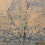 Large framed print of "The Pink Orchard" by van Gogh Image 4