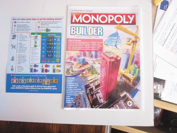 Monopoly Builder Board Game