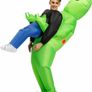 Inflatable Alien Costume, Fancy Dress Men Adult, Alien Abduction Costume, Mascot Party Costume Cosplay Outfit Adult Image 2