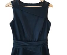 Karen Millen belted Peplum Top NWoT