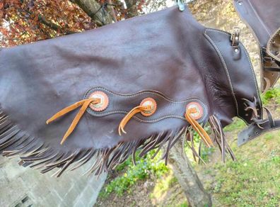 Leather chaps/chinks