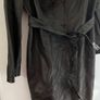 Brown Leather Coat Image 3