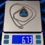 Vintage 925 Sterling Silver Real Butterfly Wing Necklace Image 10