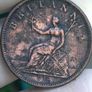 1806 British Halfpenny coin "No berries" Post included Image 2