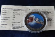 Pope Benedict 2008 Sydney Australia with certificate