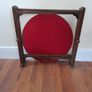 Vintage Fold Up Card Table Occasional  Table Image 7