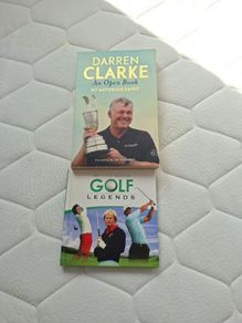 golf books Darren Clarke Autobiography