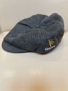 Official Guinness Grey Tweed Flat Cap