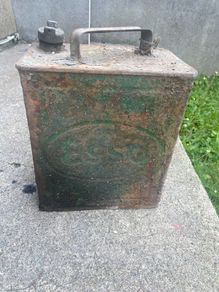 antique Esso Oil Can