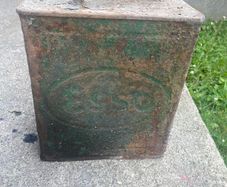 antique Esso Oil Can
