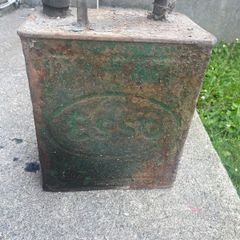 antique Esso Oil Can