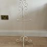Vintage Freestanding Toilette Paper Holder White Image 2