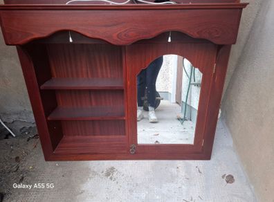 Mahogany Bathroom Cabinet