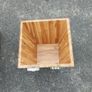 Solid heavy wooden child's locker and toy box Image 3