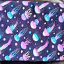 Three Various Colourful Stretchy Fabric Image 2