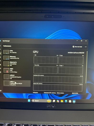 Dell Latitude 5511 Laptop i7/32GB/512SSD/Nvidia/FHD
