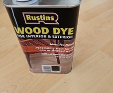 Rustins wood dye 1 litre ebony