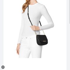 Michael Kors Small Bedford Leather Crossbody Bag - Black - BNWT RRP 195