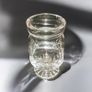 Waterford crystal Lismore footed vase jar Image 2