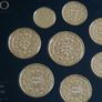 Portugal euro coins set 24k Gold plated & Rhodium gilt Portuguese medal limited edition Image 2