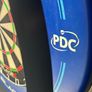 dart board blade 6 with light surround and darts Image 5