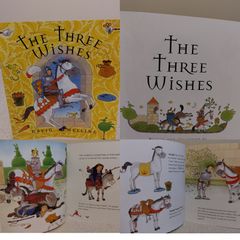 The Three Wishes story book by david Melling