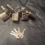 Padlocks on same Key x9 Image 4