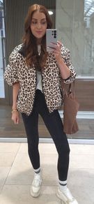 animal print jacket