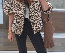 animal print jacket