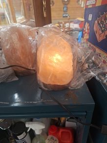 himalayan salt lamp