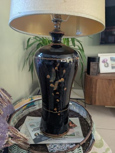 Louis Mulcahy Pottery Table Lamp