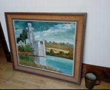 Large Painting - Blackrock Castle