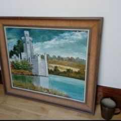Large Painting - Blackrock Castle