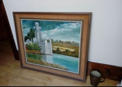Large Painting - Blackrock Castle