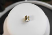 Authentic Pandora Flower Four Petals Yellow Enamel Charm