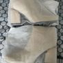 Size 4 Cream Stock ankle boots Image 9