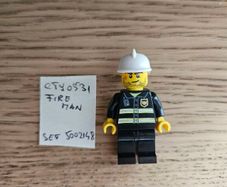 lego cty0531 fireman, set 5002148