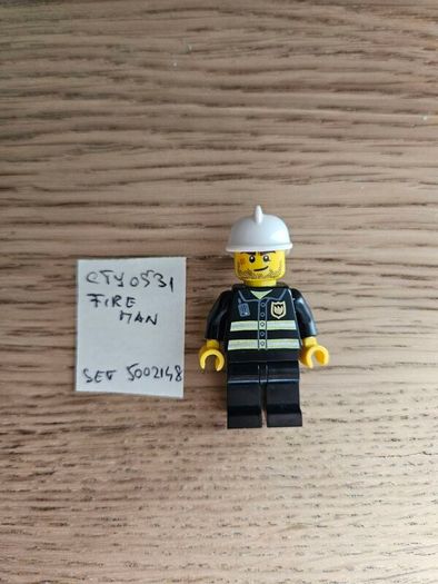 lego cty0531 fireman, set 5002148