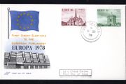 1978 Ireland Europa Architecture Commemorative Stamps Hibernian First Day Cover (FDC) with Dun Dealgan (Dundalk) steele cancel