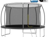 Trampoline Set Round 366x80 cm 150 kg
