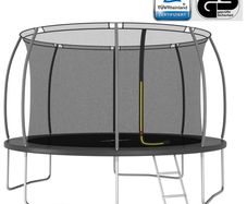 Trampoline Set Round 366x80 cm 150 kg