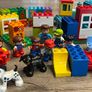Duplo mixed set - train with number blocks, vehicles, animals, people Image 2