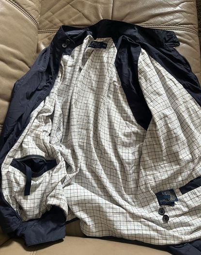 Ralph Lauren Polo Golf packable jacket size XL Navy